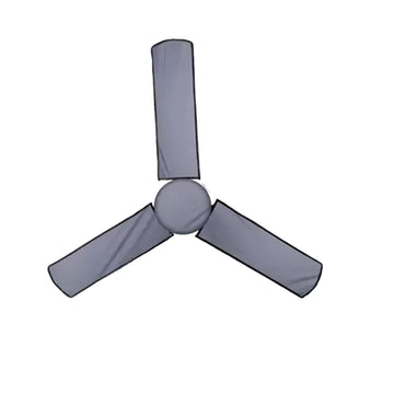 Waterproof Three Blade Grey Ceiling Fan Cover  (Imported)