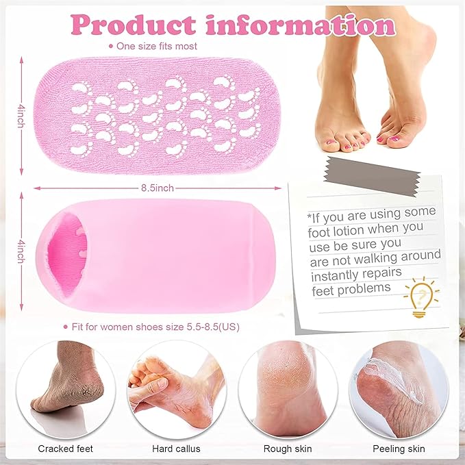 Moisturizing Spa Gel Socks ( IMPORTED )